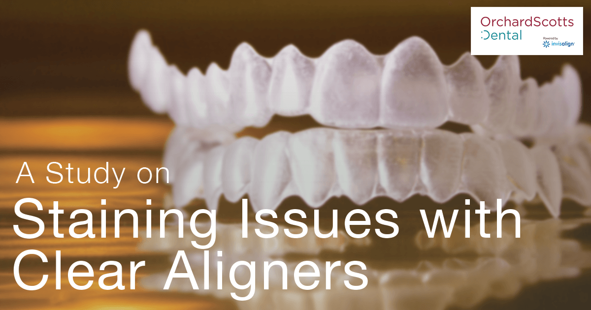 Study: Staining Issues with Clear Aligners Like Invisalign